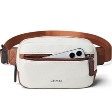 2L Fanny Packs Everywhere Belt Bag Small Fashion Crossbody Waist Pack Faux Le...