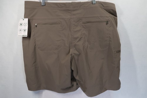 Pantaloncini LL Bean donna taglia 18W 40X9 marrone chino outdoor escursionismo casual NUOVI - Foto 6 di 9