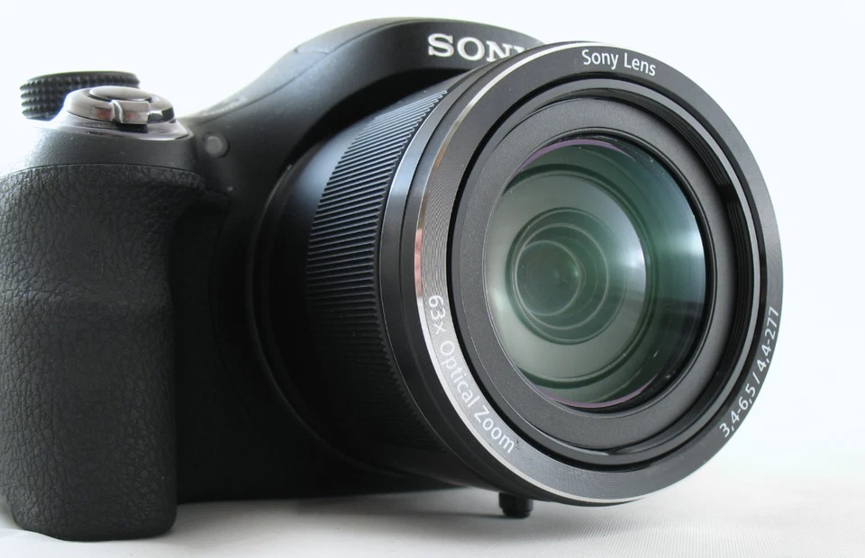 Sony Cyber-Shot DSC-H400 20.1MP CCD Digital Bridge Camera 63x Zoom +16GB SD Card - Image 3 of 4