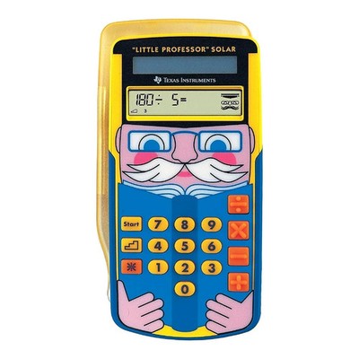Texas Instruments Little Professor Rechentrainer Gelb-blau