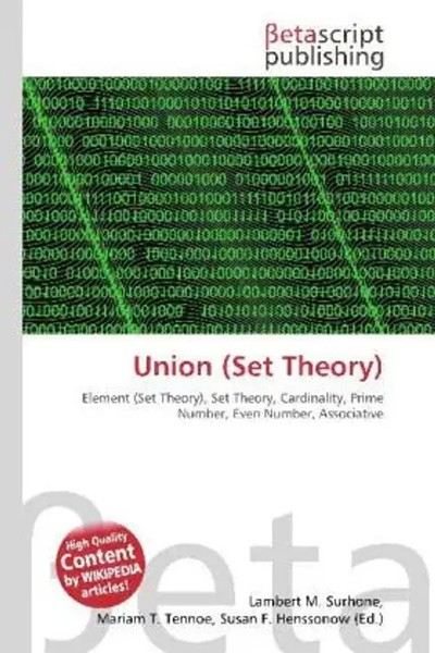 Lambert M. Surhone (U. A.) | Union (Set Theory) | Taschenbuch | Englisch (2026)-image