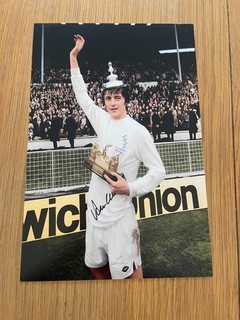 Allan Clarke Signed Leeds United Photo Leeds Autograph COA