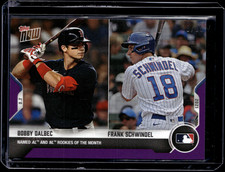 Bobby Dalbec, Frank Schwindel - 2021 MLB Topps Now #746 Purple 08/25 Parallel