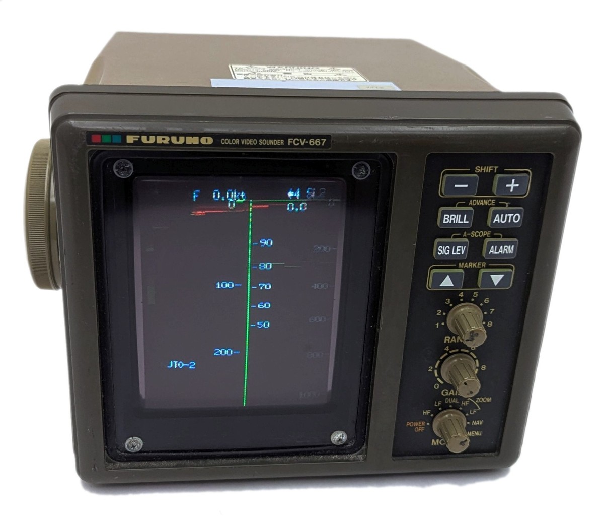 FURUNO FCV-667 Color Video Sounder Fishfinder 6