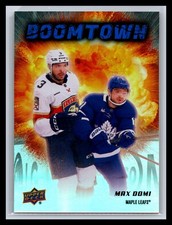 2025-26 Upper Deck #BT-13 Max Domi Boomtown Toronto Maple Leafs