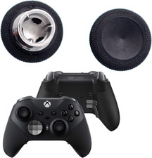 2-Pack Short Concave Magnetic Analog Thumbstick Set Replacement for Xbox One Eli