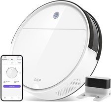 OKP K5 Robot Vacuum Cleaner WiFi/App/Alexa Schedule Time Self-Charging