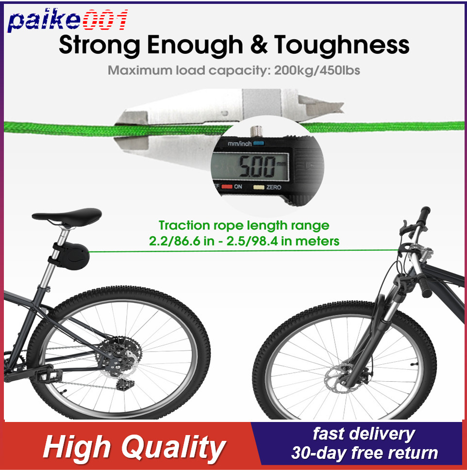 (New) Bicycle traction device,Automatic Shrinkage,Parent-Child cycling Smooth Safe (29.99 USD)
