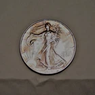 1993 American Silver Eagle 1 oz .999 Fine Silver Dollar Toned