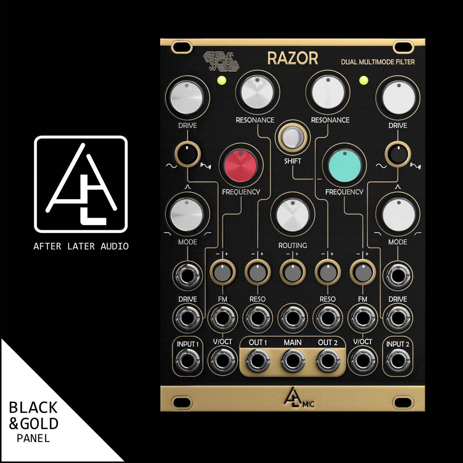 AFTER LATER AUDIO RAZOR (BLADES) : NEW : [DETROIT MODULAR]