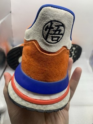 Size 11 - adidas ZX 500 Dragon Ball Z Son Goku Orange Sneakers ST