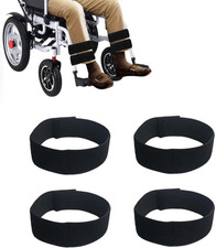 4PCS Wheelchair Leg Strap  Medical Restraints for Elderly Patient, Wheelchair..