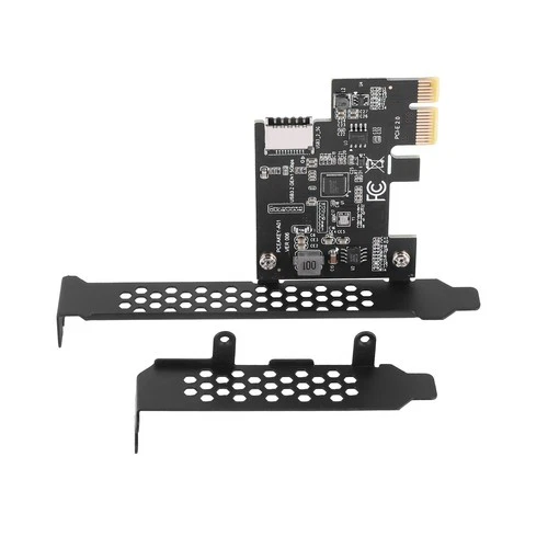 PCI Express 2.0 X1 USB 3.2 Gen1 TYPE-E Add on Card PCIe Front Type-C1618