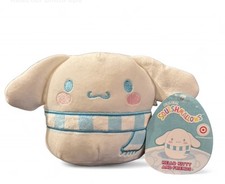 NWT Squishmallows 5  Inch CINNAMOROLL W Scarf Hello Kitty Squishy Cute Soft 2025