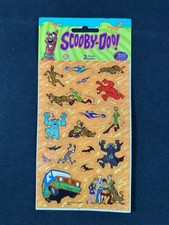 Set of Scooby Doo Scrapbook Stickers 2 sheets