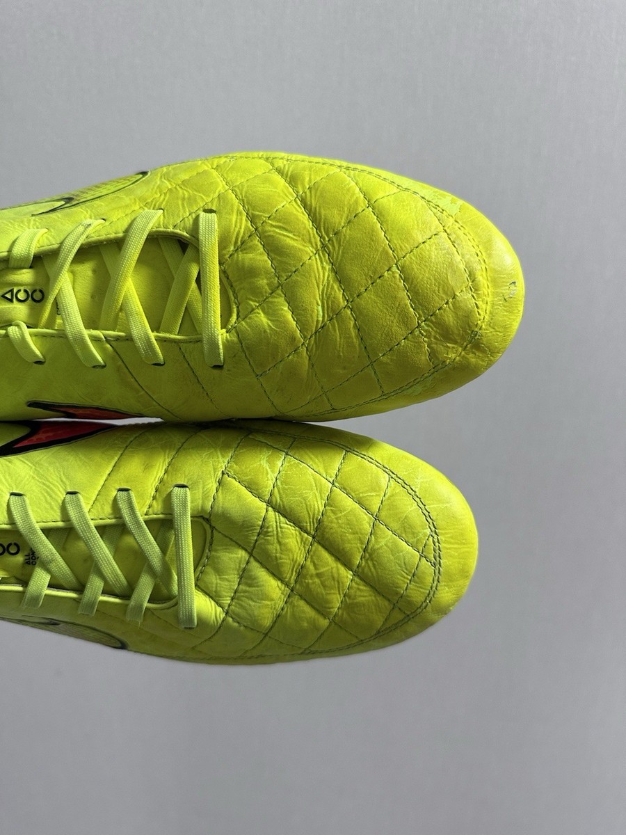 Nike Tiempo Legend ACC Yellow Football Soccer Cleats Boots US13