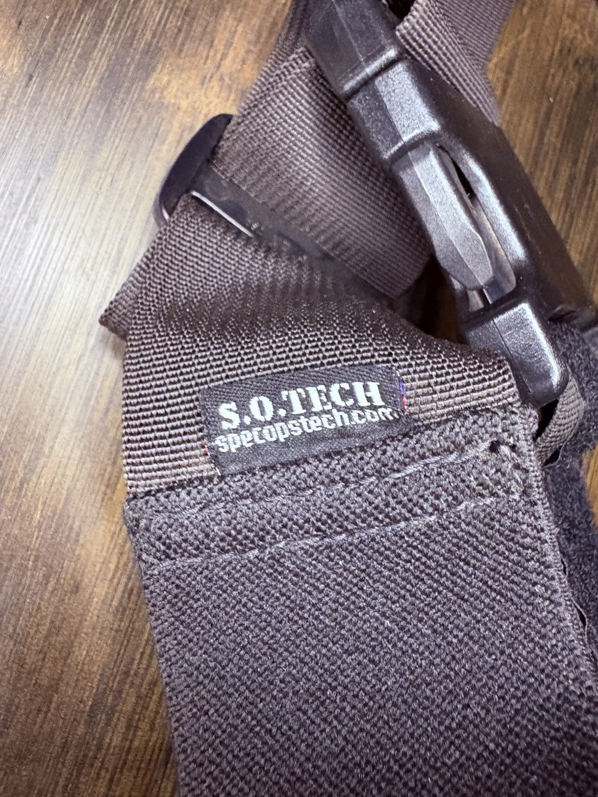 S.O.Tech X26 Taser Thigh Holster w/Belt Loop & Extra Cartridge Pouches (LH&RH)