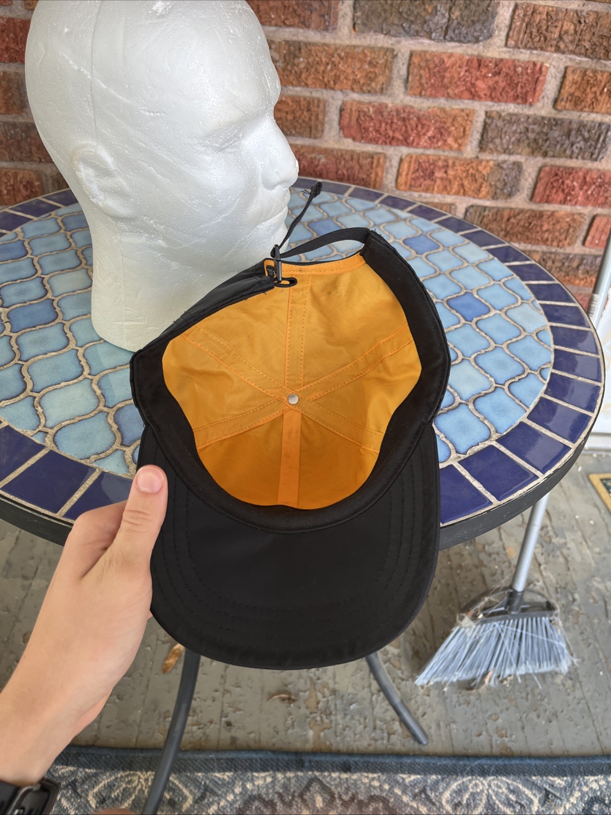 Vans Adjustable Black Strap back Adjustable Hat - image 9