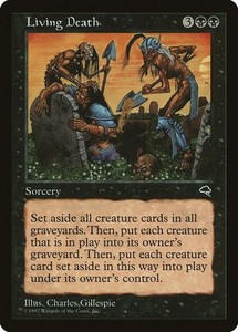 Living Death - Tempest - Rare - Magic: The Gathering