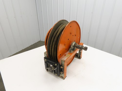 #ad #ad Hannay Reels 716 19 20 10 5J SR Retractable Industrial Air Hose Reel 1 2quot; X 56#x27; $182.99