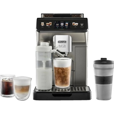 De'Longhi Eletta Explore Cold Brew ECAM450.86.T Kaffeevollautomat Titan 19 bar