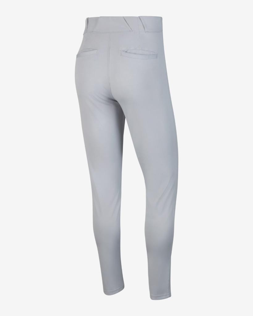 NEW NIKE VAPOR SELECT BASEBALL PANT LONG WOLF GREY FZ1369-012 SMALL SLIM FIT thumbnail 5