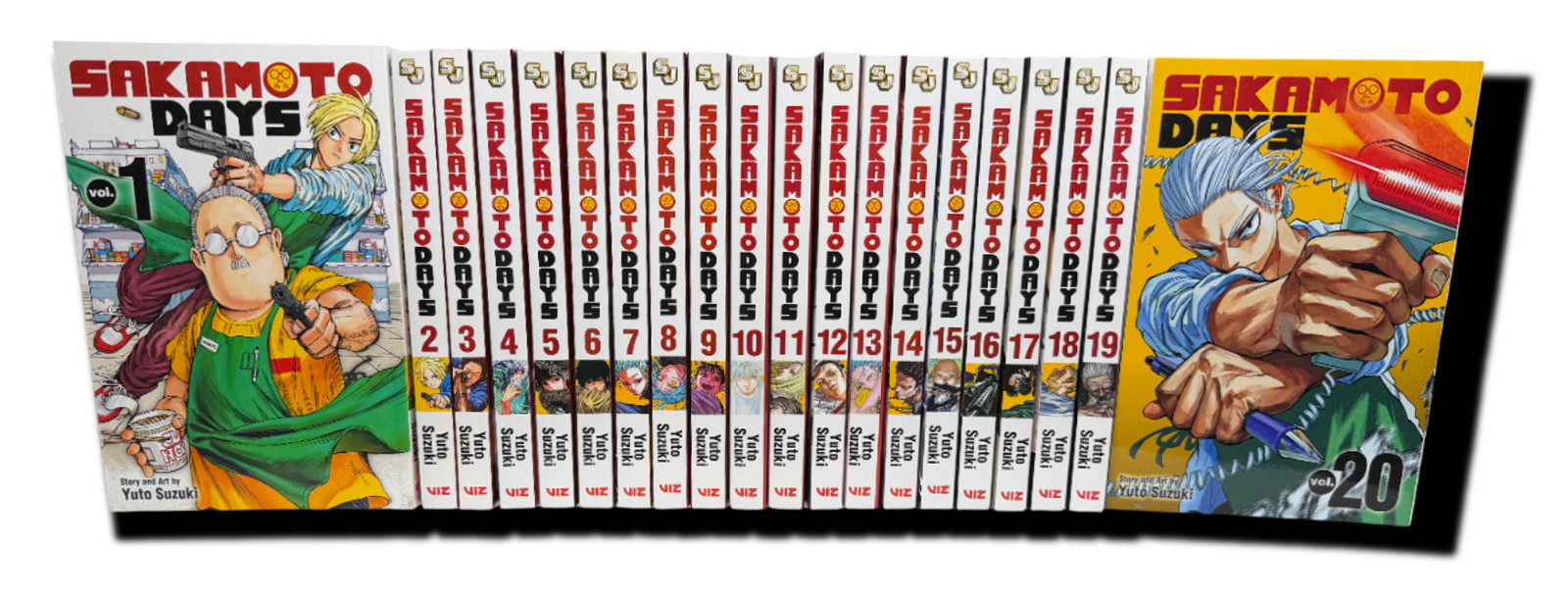 Sakamoto Days Volumes 1-18 Complete Manga Set English BRAND NEW Official Viz!