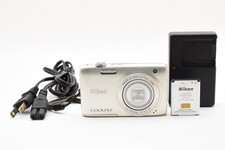 [Quasi come nuova] Nikon COOLPIX S3100 Silver 14,0 megapixel fotocamera...