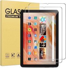 2 Pack Tempered Glass Screen Protector for Lenovo Tab One / K9 8.7 Inch