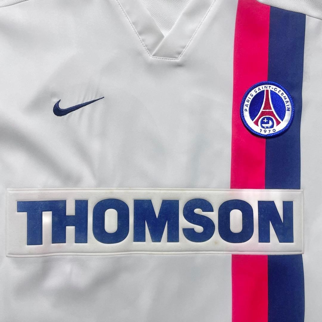 NIKE PSG ユニフォーム 02-03  #10 ロナウジーニョ Ronaldinho #10 PSG 02/03 Away Jersey S Size Authentic Nike From