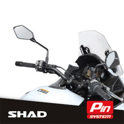 Support sacoche Shad Pin System à clipser pour Kawasaki Ninja 650