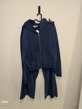 Jaded London Blue Sporty Baggy Monster Hoodie S and Baggy Monster Joggers S