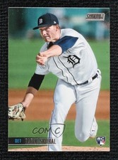 2021 Topps Stadium Club Black Foil Tarik Skubal #99 dk2