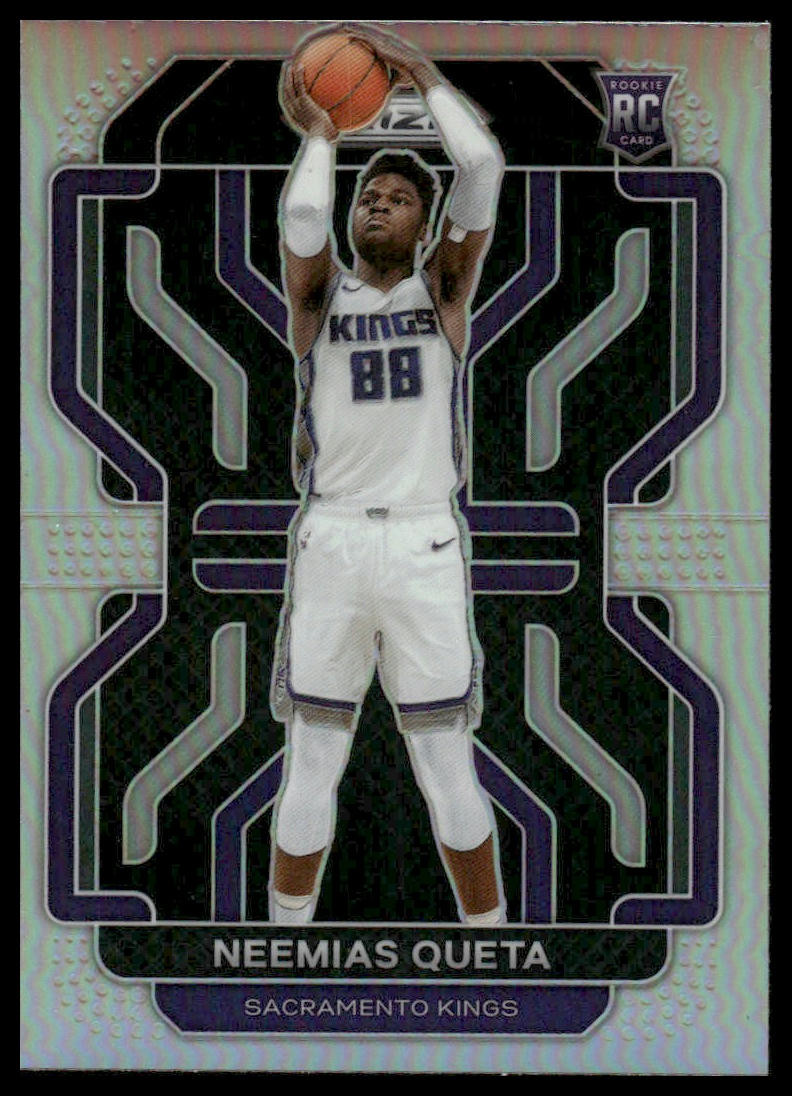 2021-22 Panini Prizm #316 Neemias Queta Silver