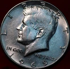 1969-D Kennedy Half Dollar — photo from another recent sale