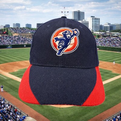 South Bend Cubs MiLB Hat Adjustable Two-toned Blue/Red Stadium Give Away