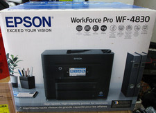 Epson Workforce Pro Wireless All in One Scan Copy Fax Printer WF-4830