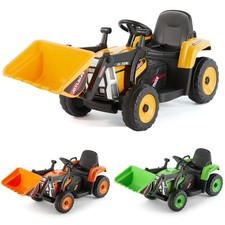 Electric 12V Kids Ride On Car Excavator Truck Digger 3Speed,Music,Remote Control