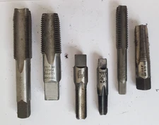 Assorted Lot of Taps/Pipe Threaders Various Sizes 
