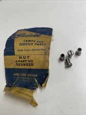 (4) NOS 1940s Buick Parking Light Bezel Screws 5939024  4b