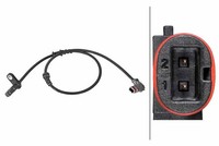 Hella 6PU 358 216-751 Sensor, Raddrehzahl Vorne FüR MERCEDES-BENZ