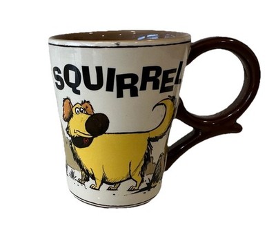 Disney Pixar UP Dug Dog Squirrel Kevin Ceramic Coffee Mug Tea Cup