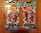 Pokemon TCG: Scarlet Violet Journey Together Sleeved Booster 2 Pack Bundle