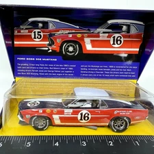 Scalextric C2402 Ford Mustang 1969 Red Diecast 1/32 Slot Car Limited Edition