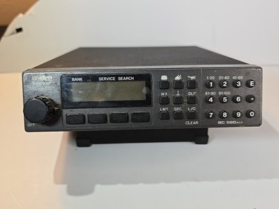Uniden Bearcat BC580XLT Mobile Base Frequency Scanner Untested *SEE DESCRIPTION