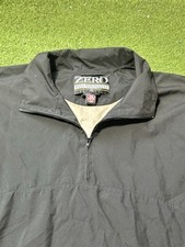 Zero Restriction Golf Outerwear GORE-TEX Half Sleeve Pullover Rain Jacket XL