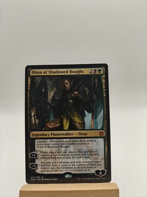 MTG Magic the Gathering Nissa of Shadowed Boughs (231/280) Zendikar Rising