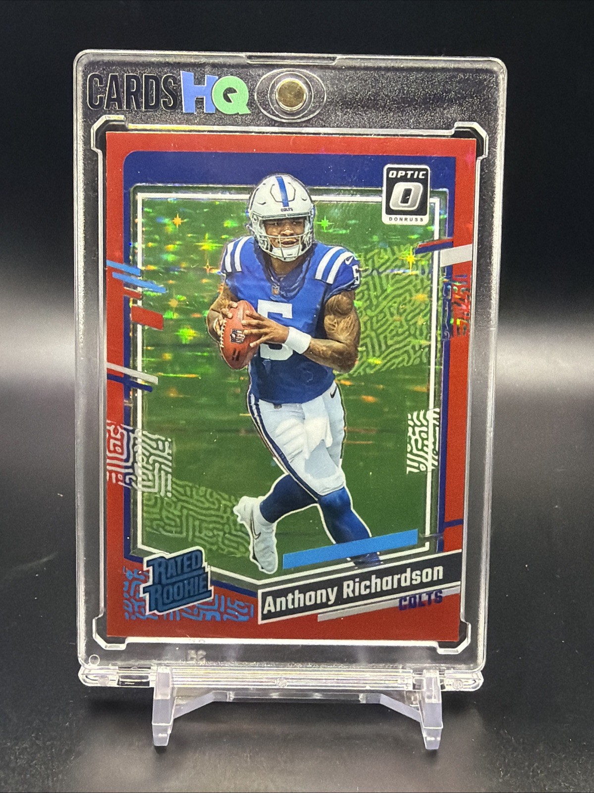 Anthony Richardson 2023 Optic Rated Rookie Red Stars Prizm RC #247 COLTS
