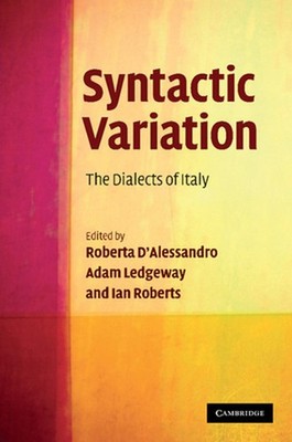 Syntactic Variation: The Dialects of Italy by Roberta D'Alessandro (English) Pap