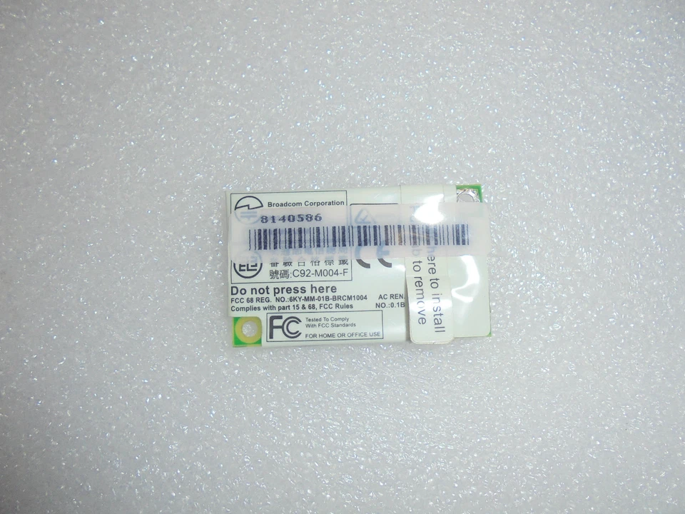 New Genuine Dell 56K Mini PCI Laptop Modem 9X163 - Image 2 of 2